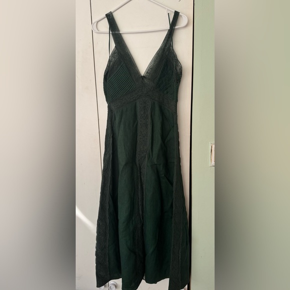 ZARA LINEN SLIP DRESS ZW COLLECTION - Picture 6 of 6
